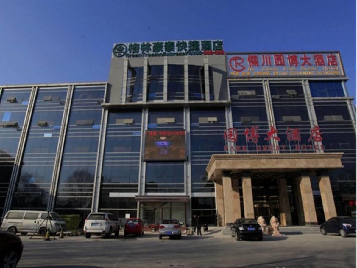 Greentree Inn Beijing Yanqing District Railway Station North Plaza South Caiyuan Hotel Exteriör bild
